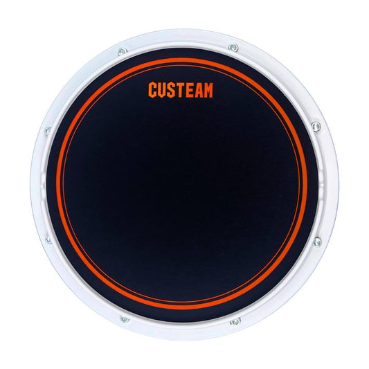 CUSTEAM Basic Drum Practice Pad - Real Drum Feel, Quiet Practice, Durable and Efficient - drum pad - custeam