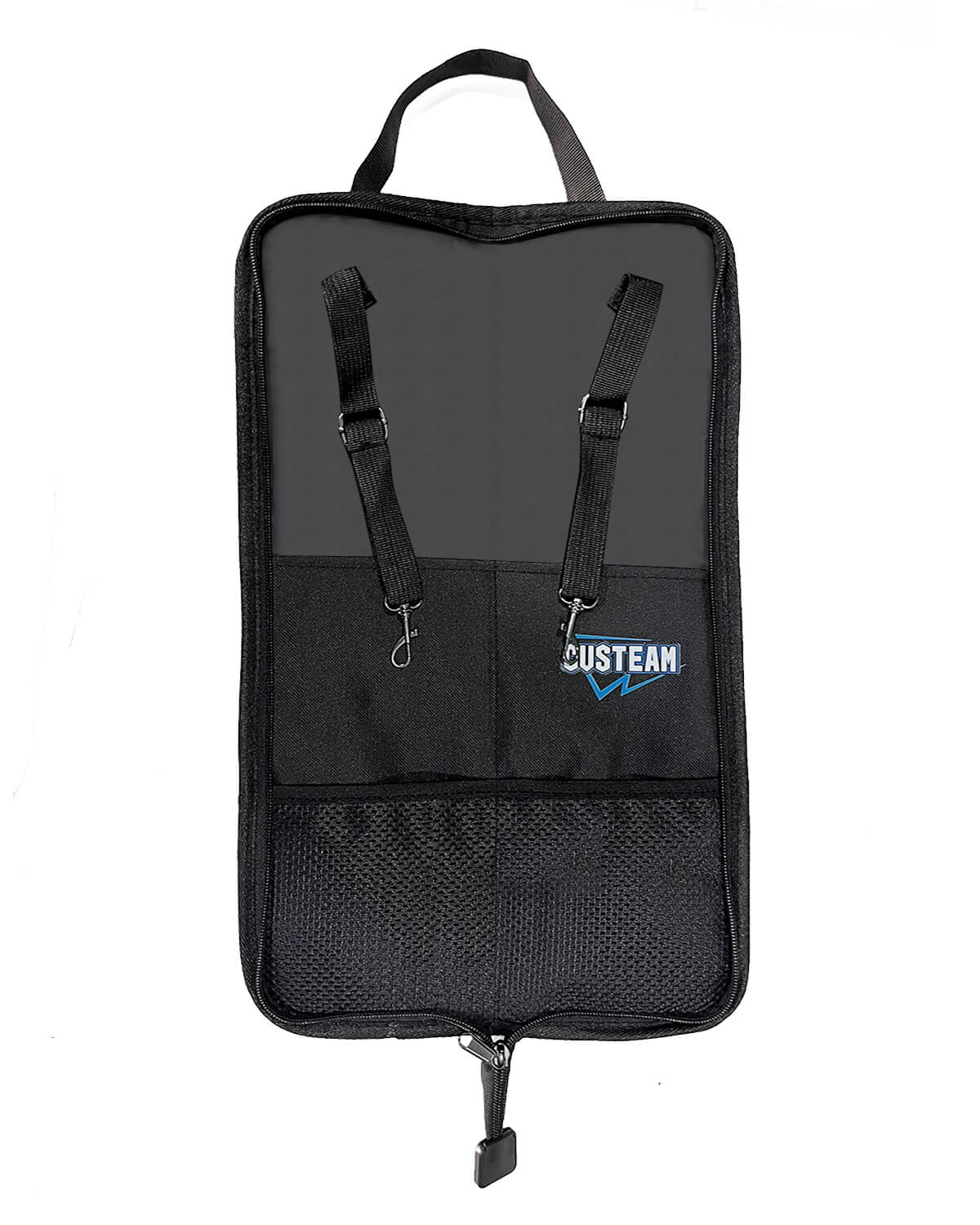 CUSTEAM Drum Stick Bag with Capacity for 6 Pairs Drum Sticks & Mellats - drum sticks bag - custeam