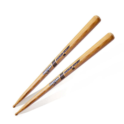 CUSTEAM Standard Hickory Drumsticks - Premium Quality for All Drumming Styles - Drumsticks - custeam